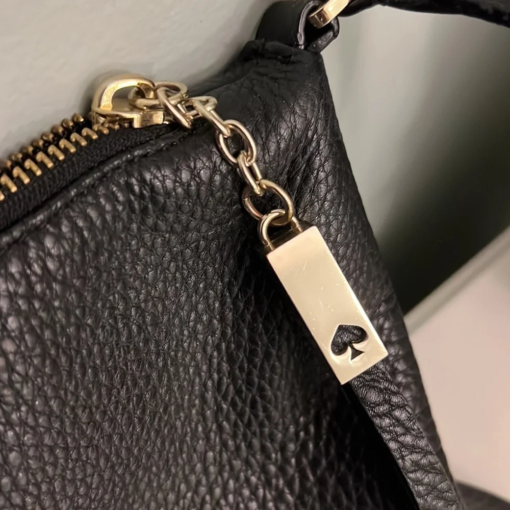 EUC Black Kate Spade Pebble Leather Crossbody